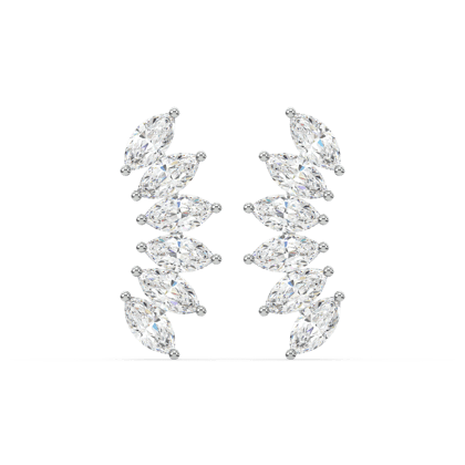 Baguette Crown Climber Stud - Extended