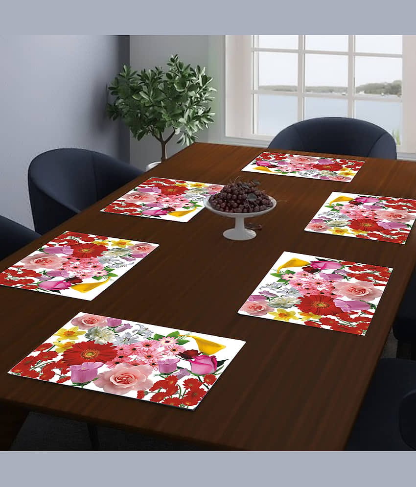 Set of 6 PVC Table Mats