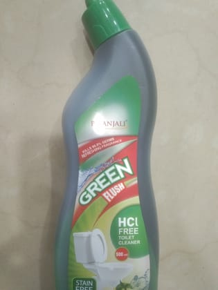 Patanjali Green Flush Hcl Free Toilet Cleaner 500 ml 