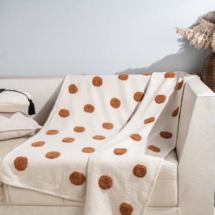 Polka Dots Throw Blanket-50"x60"