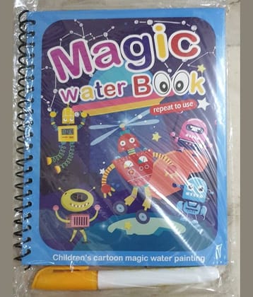Childrens Cartoon Magic Water Painting Books - Water Magic Books - Set of 2 Books
