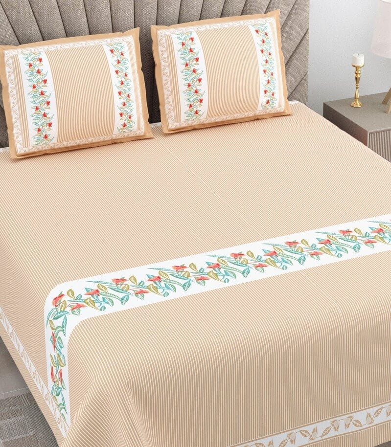 240 TC Eco-Friendly King Size Bedsheet Set