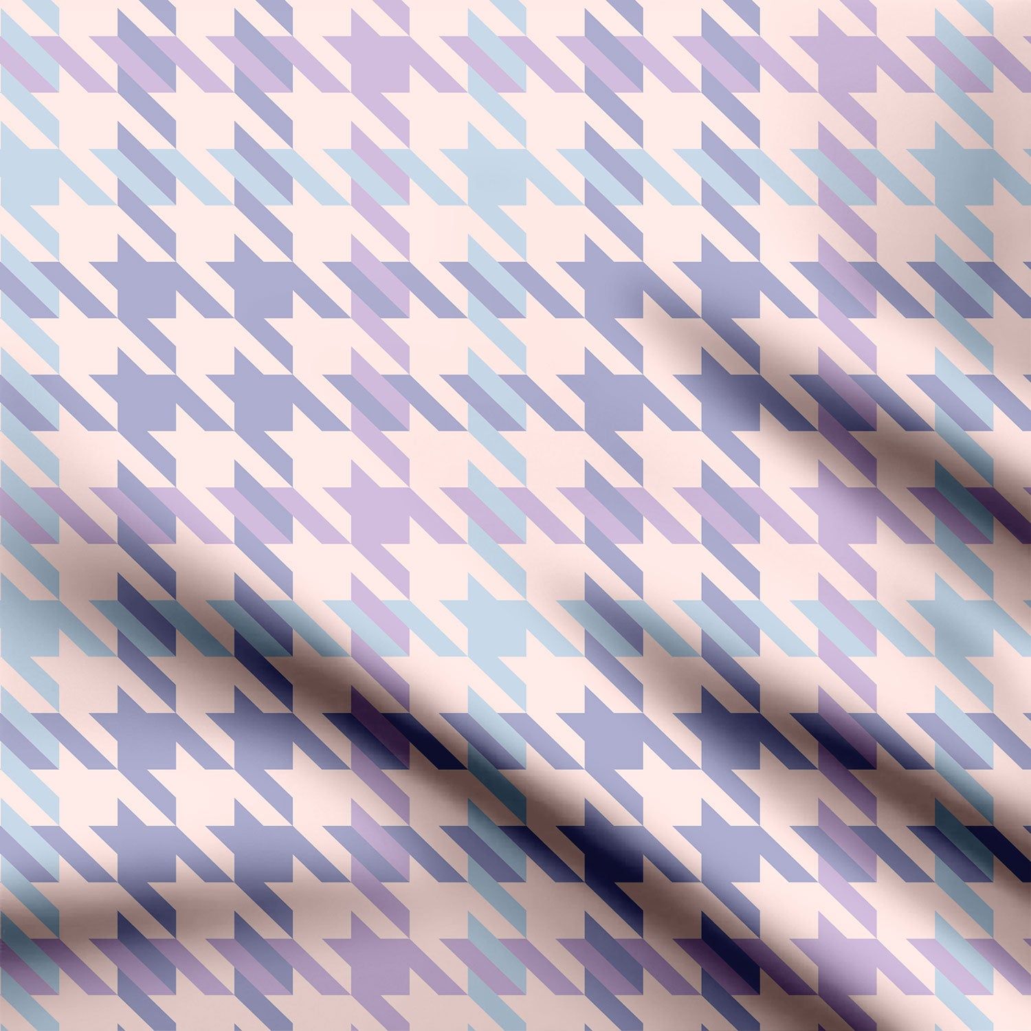 Elegant Lavender Print Fabric-Cotton