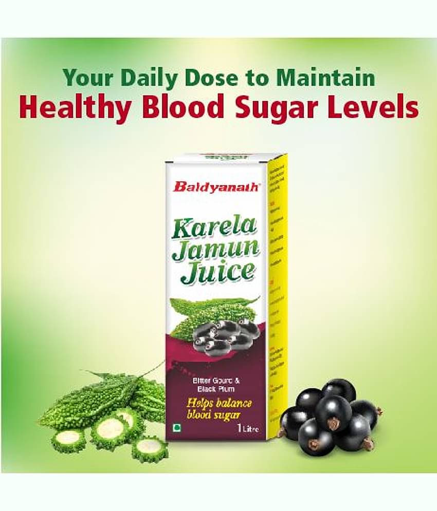 Baidyanath Karela Jamun Juice 1 Litre