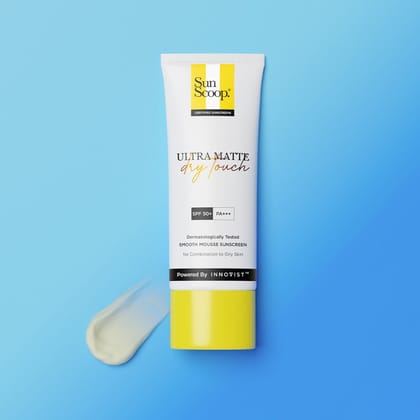 Oil Free Ultra Matte Sunscreen for Oily Skin | SPF 50, PA+++ (45g)