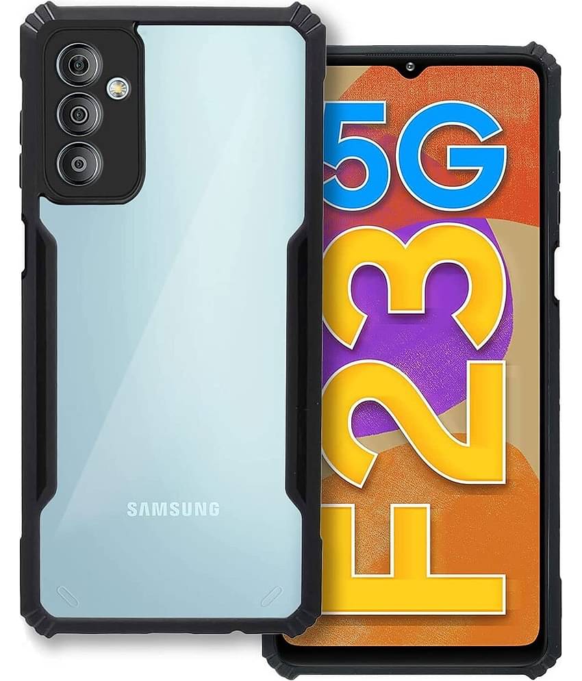 VAKIBO Plain Cases Compatible For Rubber Samsung Galaxy F23 5G ( Pack of 1 )