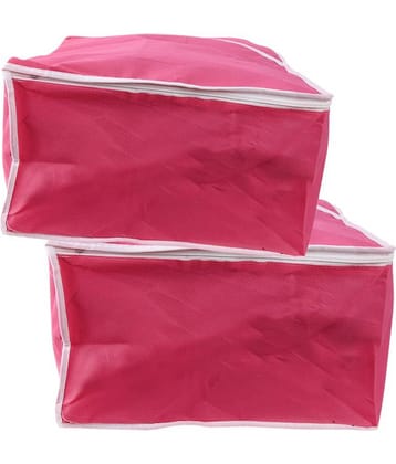 RAJA Pink Saree Covers - 2 Pcs