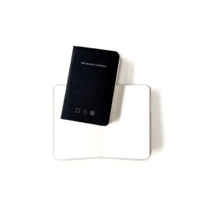 Black TBC Notebooks - Passport-Blank
