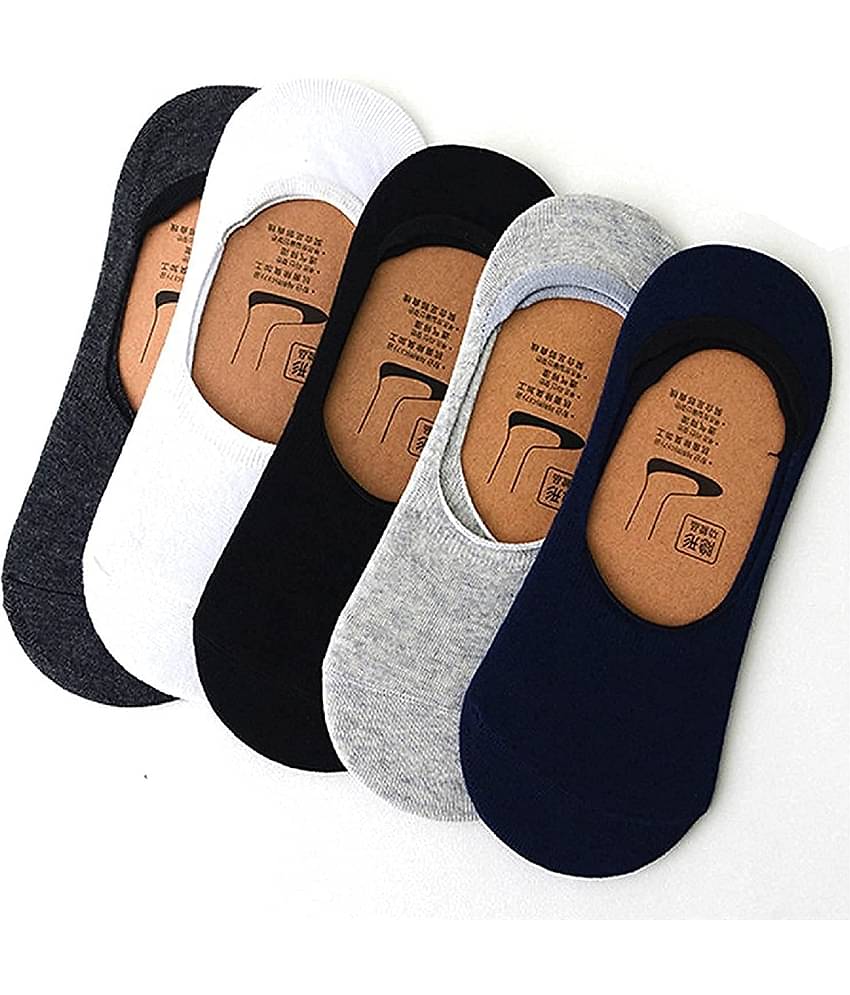 PENYAN Cotton Casual No Show Socks Pack of 5