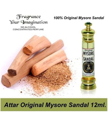 INDRA SUGANDH BHANDAR Attar Mysore Sandalwood 10ml Rollon Fancy Pack