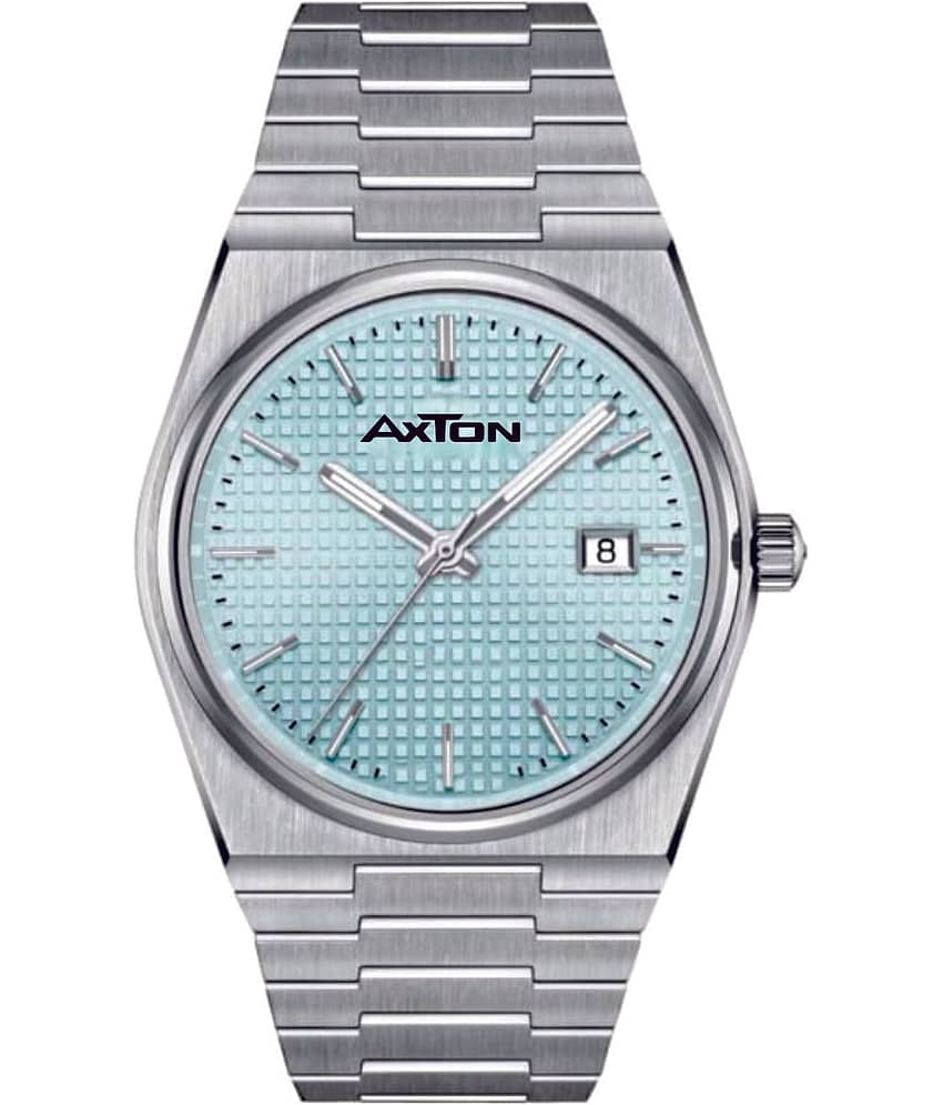 Axton Silver Metal Analog Men's Watch