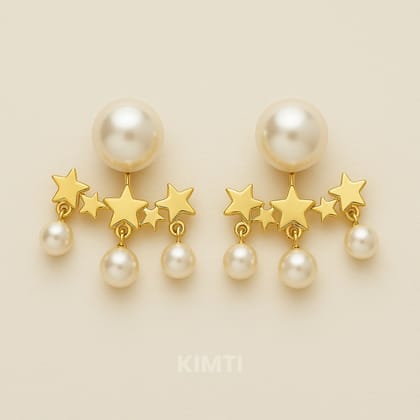 Twilight Drift Gemstone Studs earring
