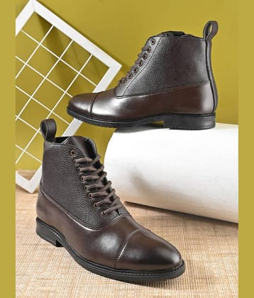 Sir Corbett Brown Men's Casual Boots