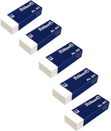 AL 20 PLASTIC ERASERS PACK OF 20