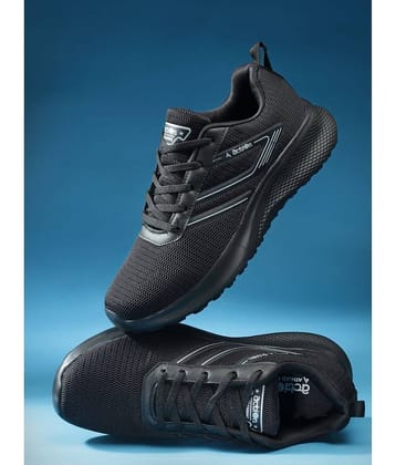 Action Sports Shoes For Men Black Men's Sports Running Shoes
