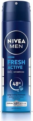 NIVEA MEN Active Fresh Deodorant Roll-On24H Protection & Revitalizing Scent