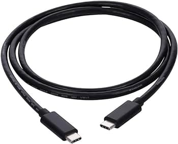 Hi-Lite Essentials 65W Fast Charging USB Type-C to Type-C Cable 1.8m | PD Charger & Data Transfer For iPhone 15, Smartphones, Laptops, MacBooks | 6ft Length
