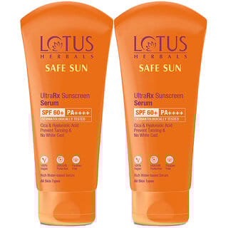 Lotus Herbals Ultrarx Sunscreen Serum Spf 60+ Pa++++For All Skin TypesDermatologically Tested75G ( Pack Of 2 )