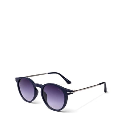 MOONX ORBIT S3 – Polarised Round Metal Frame Sunglasses (Unisex)