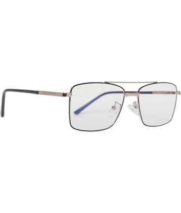 Admire Silver Full Rim Square Computer Glasses ( Pack of 1 )