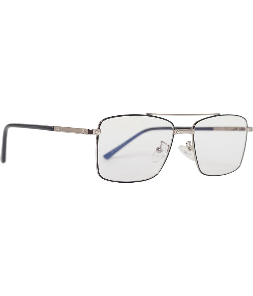 Admire Silver Full Rim Square Computer Glasses ( Pack of 1 )
