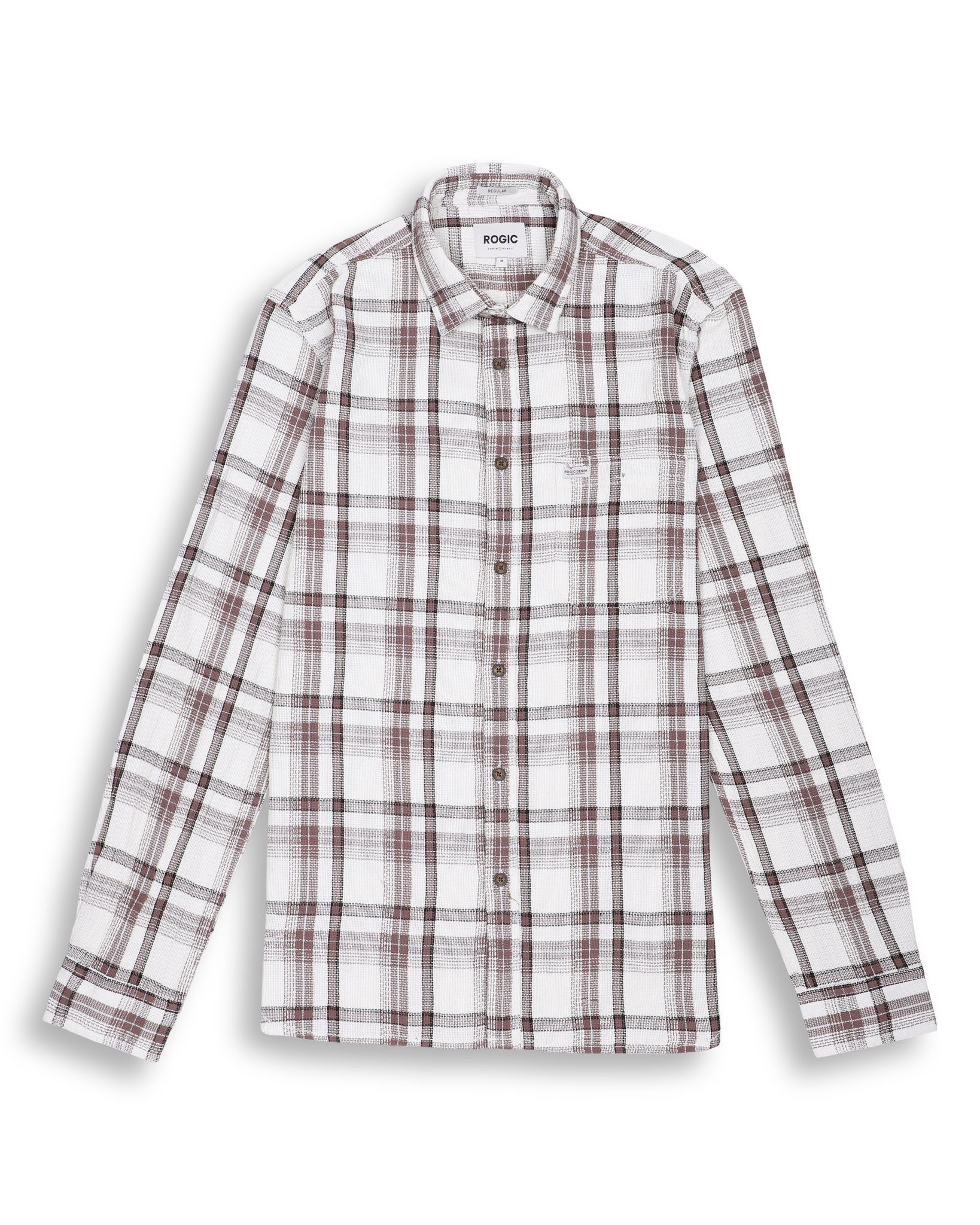 PLAIDS SHIRT IN RED-M