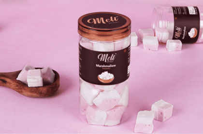 Marshmallow, 150 gm | Melt Chocolates