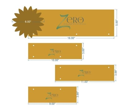 Brand Zero Enamel Charm design 3