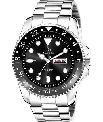 AQUA BLISS - Silver Stainless Steel Analog Men's Watch