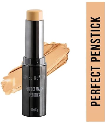 Swiss Beauty Perfect Match Penstick Concealer (Medium Deep), 8gm