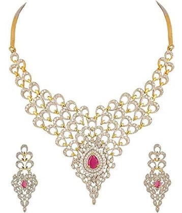 YouBella Gold Plated Necklace Set