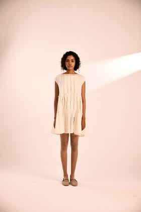 Vanilla Veil Dress-XS