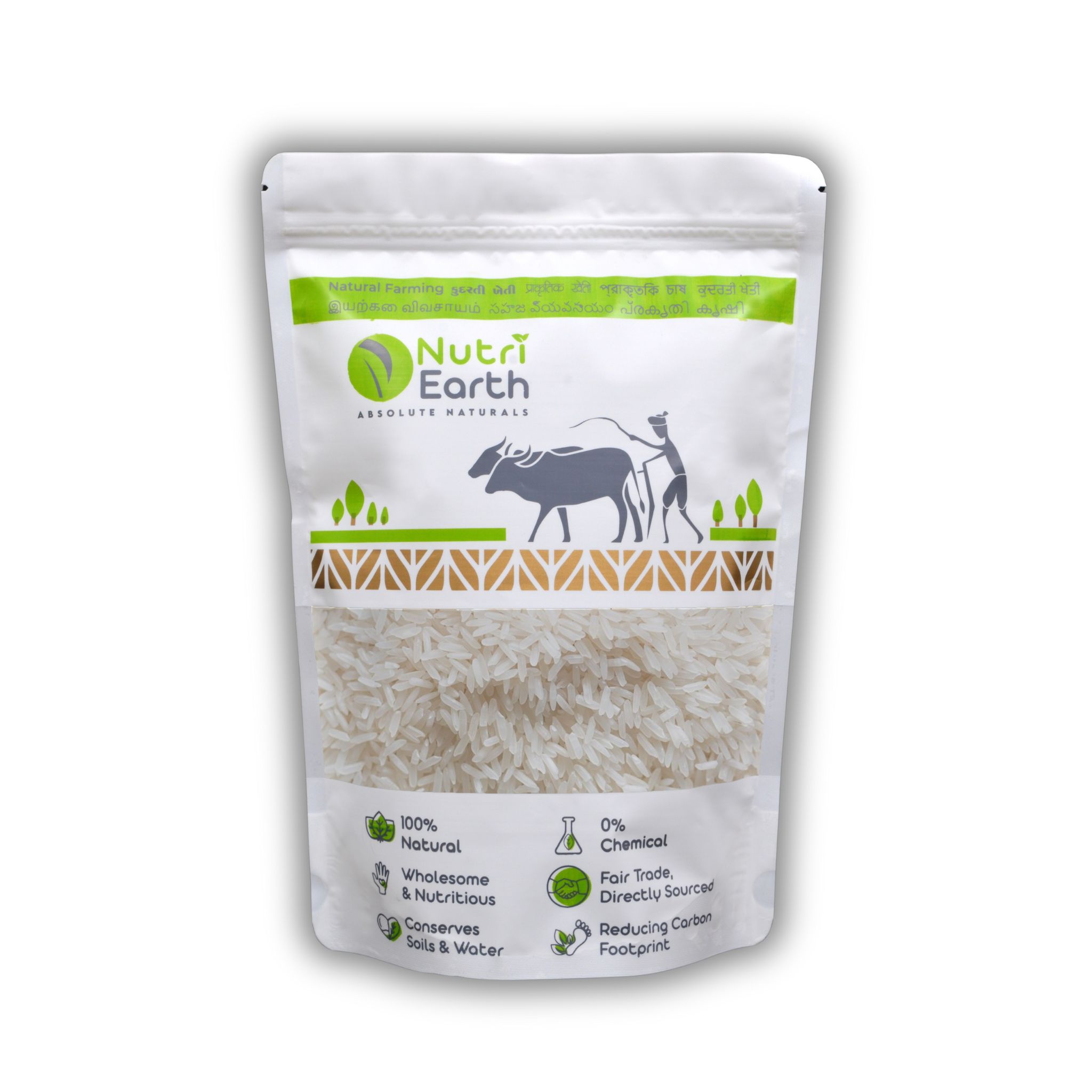 NutriEarth Rice Jasmine 2 Kg