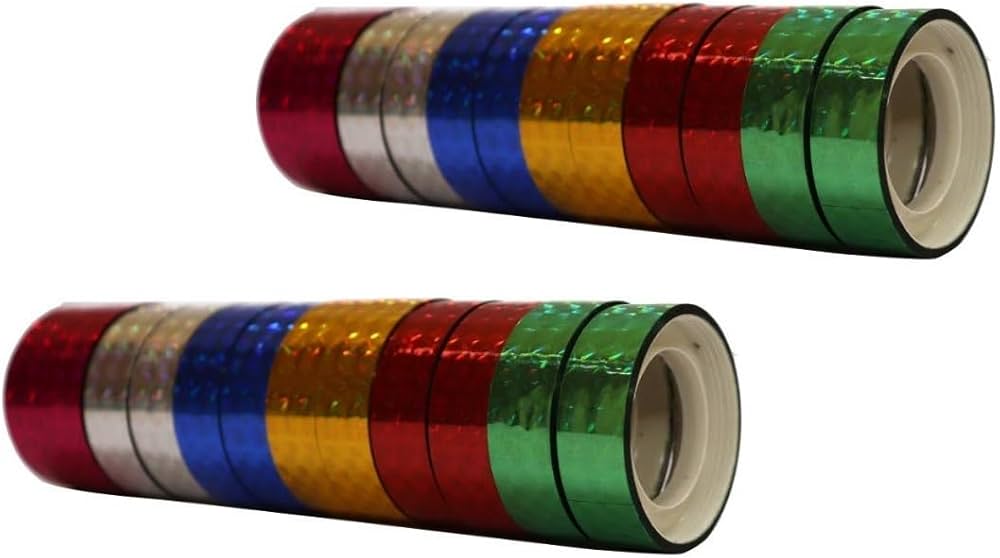 Multi color crafting tape (pack of 12 )