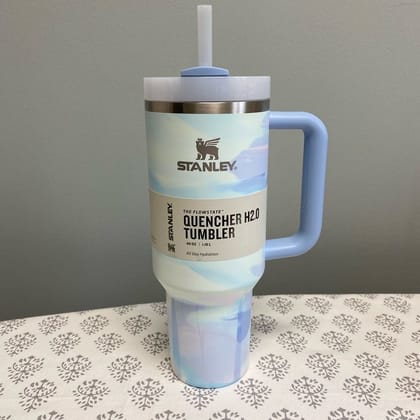 The Quencher H2.0 Tumbler 40 OZ With Lid & Straw-Sky Waves