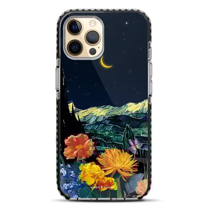 Crescent moon iPhone 12 Pro Stride Phone Case-Stride