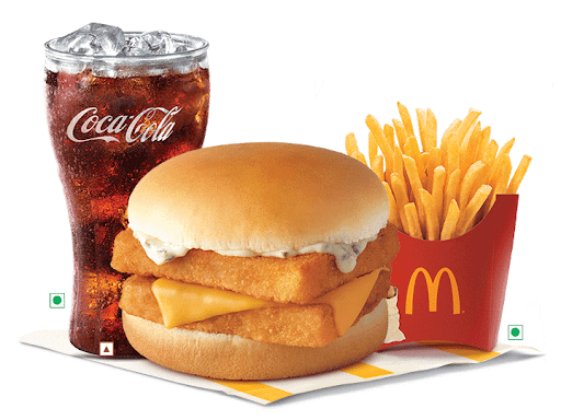 Large EVM Filet O Fish® Double patty Burger 