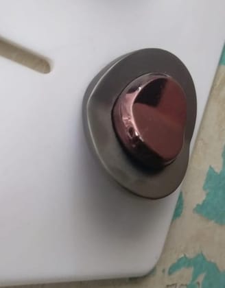 ADISON Stainless Steel Designer Trendy Stylish Door Knobs Pack of 2 and get 1 Free with Screws and Glossy Material (Pack of 3) | Multicolor 35