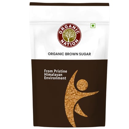 Foodsbay India Organic Brown Sugar | Natural Cane Sugar | 500 g Foodsbay India Organic Brown Sugar | Natural Cane Sugar | 500 g
