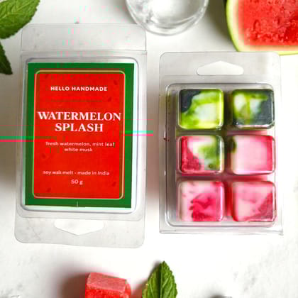 Soy Wax Melt 50 GM Pack-Watermelon Splash