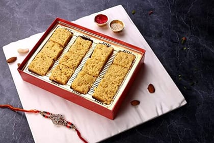 GHASITARAM'S Sweets Box – North Indian  Mysore Pak 400 gm