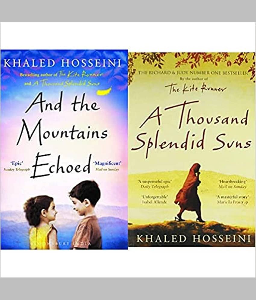 A Thousand Splendid Suns + And the Mountains Echoed (Set of 2 Books) Product Bundle