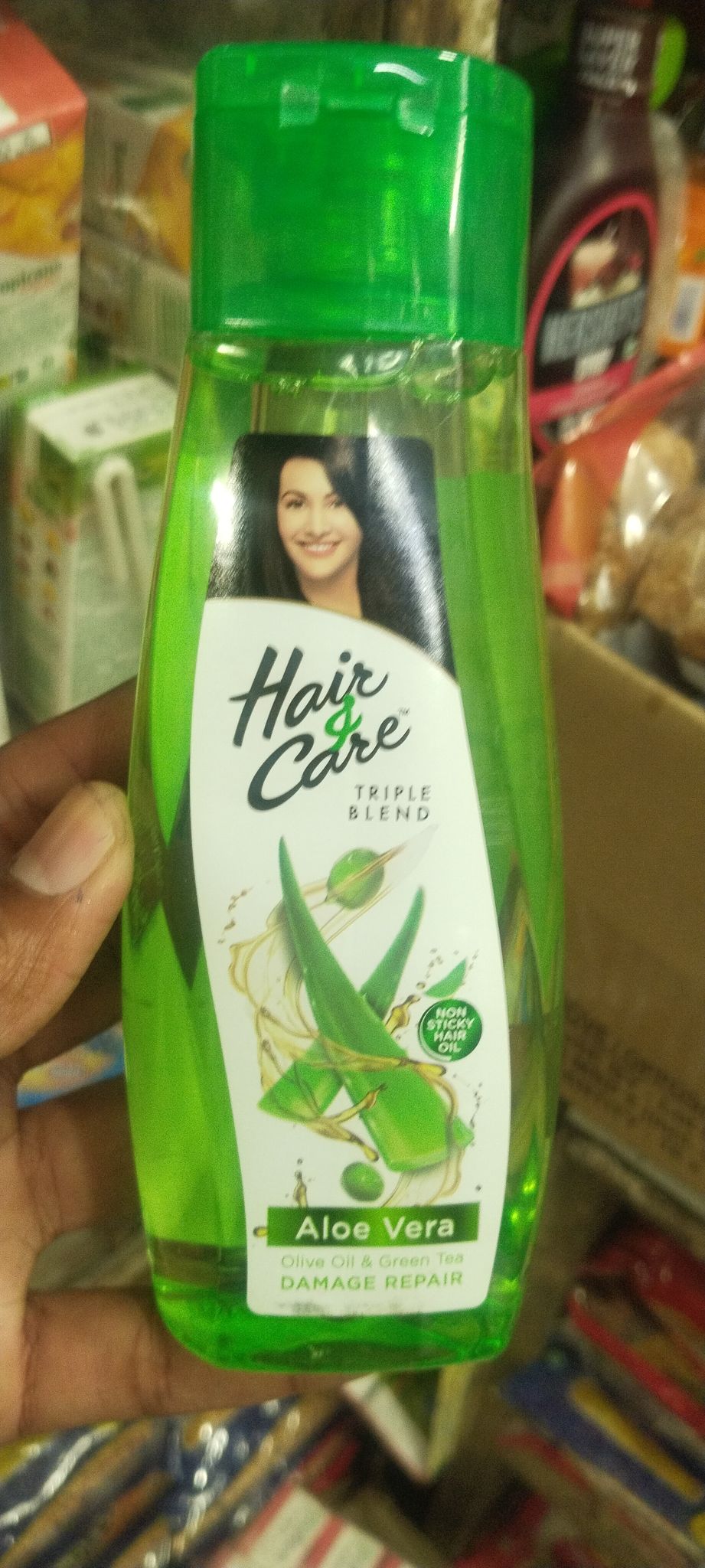 Hair care oil aloe vera 