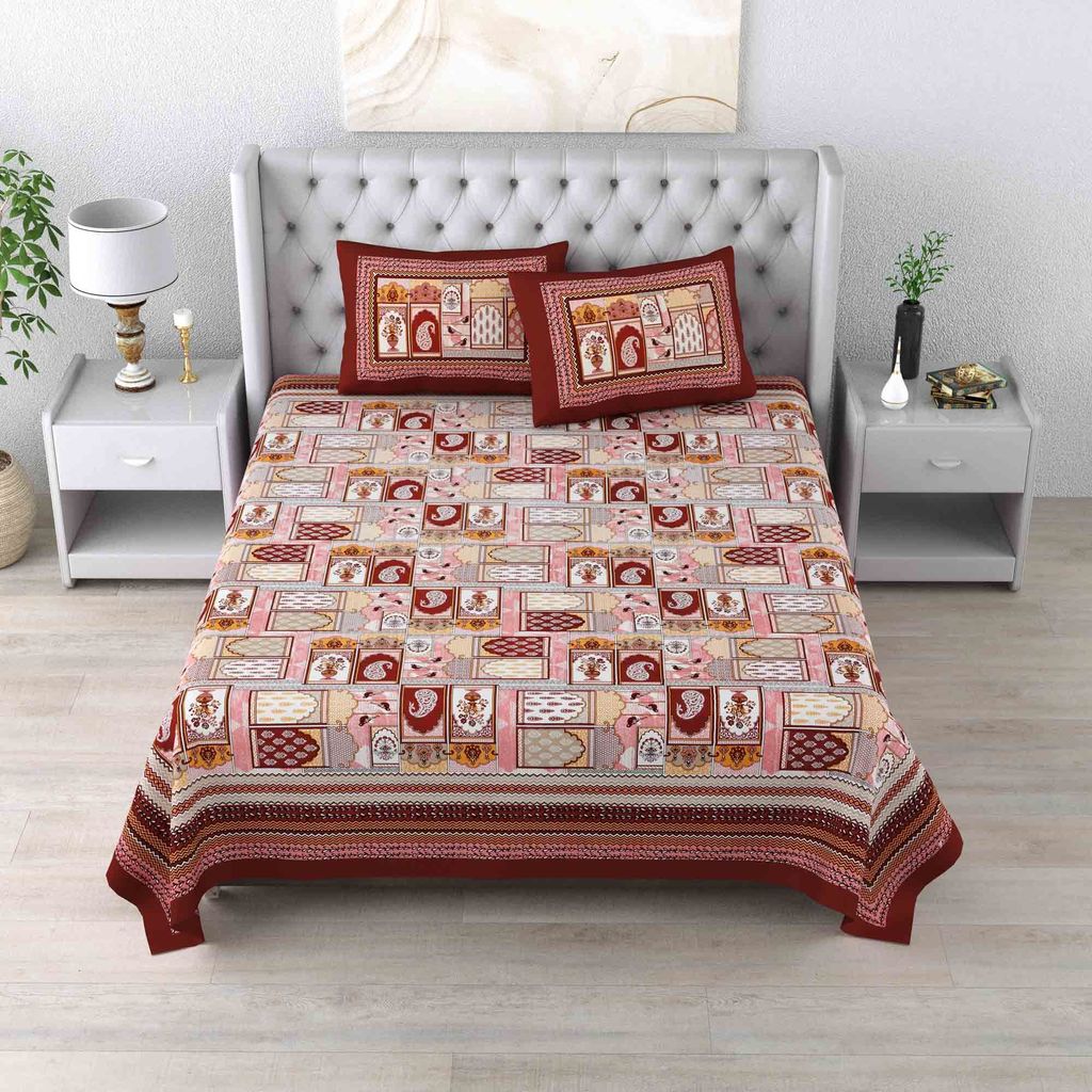 Luxury Bed Sheet Set with Decorative Pillow Covers