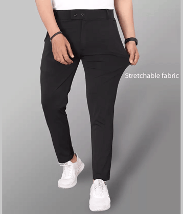 DEARISE Regular Men's Trouser - Black ( Pack of 1 )