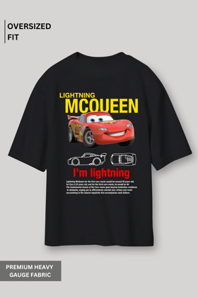 MCQUEEN - Oversized T-shirt-XS