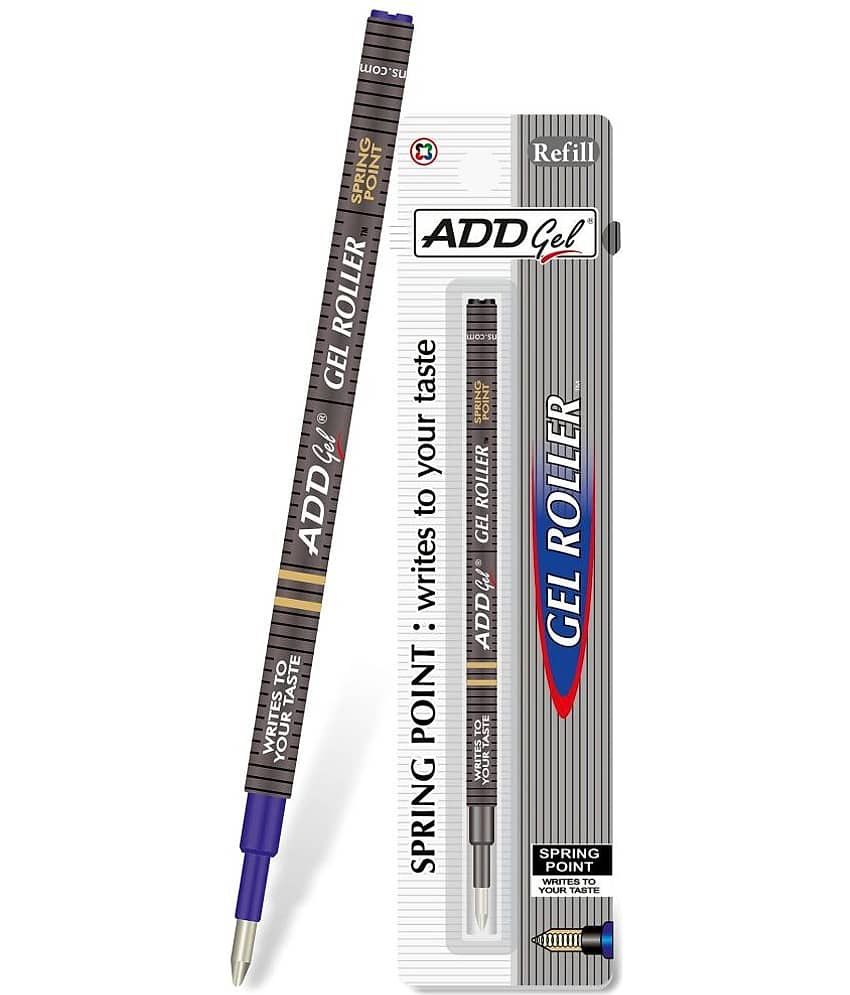 Add Gel GR - 50 GEL Roller Refill (Blue, 10 Pcs Pack)