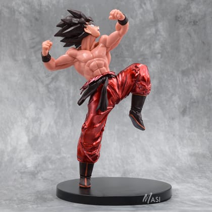 Son Goku Kaioken Action Figure With Stand (18 Cm Height) - Dragon Ball Z