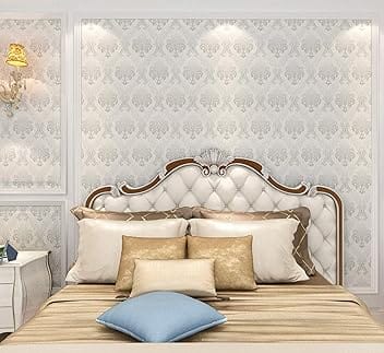 Eurotex Peel and Stick Wallpaper, Self Adhesive DIY Wall Sticker for Bedroom Hall Living Room Kitchen Home & Office, PVC Coated & Waterproof Surface Scratch Resistant  45 x 600cm