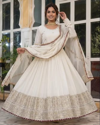 Bright, bold and beautifully ethnic Anarkali gown